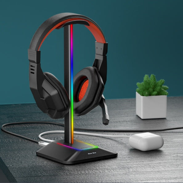 Dual Output Colorful Headwear Headset stand