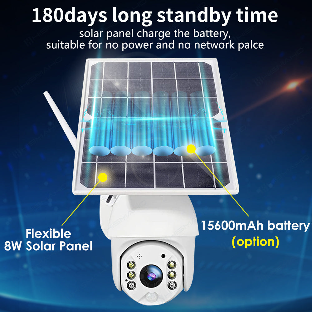 4G SIM Card Security Protection LTE Camera 1080P IP WIFI Wireless CAM
