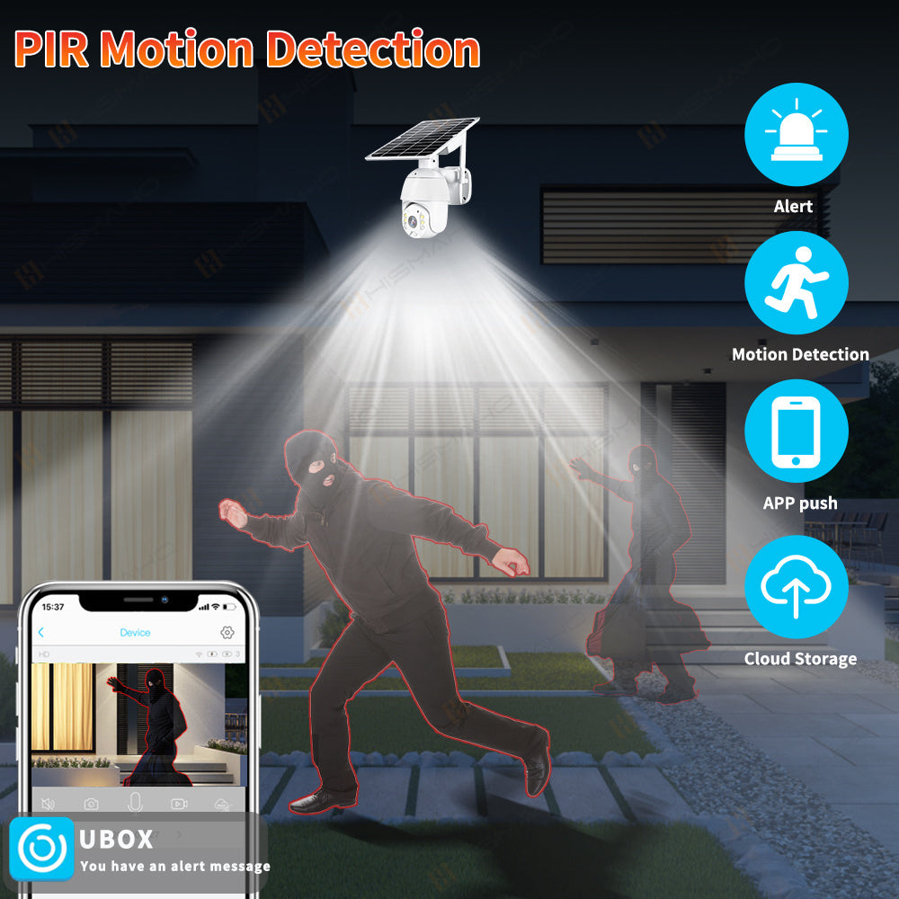 4G SIM Card Security Protection LTE Camera 1080P IP WIFI Wireless CAM