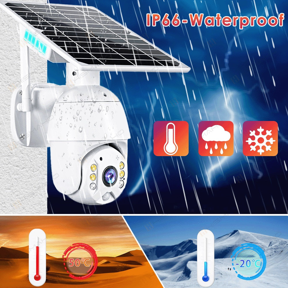4G SIM Card Security Protection LTE Camera 1080P IP WIFI Wireless CAM