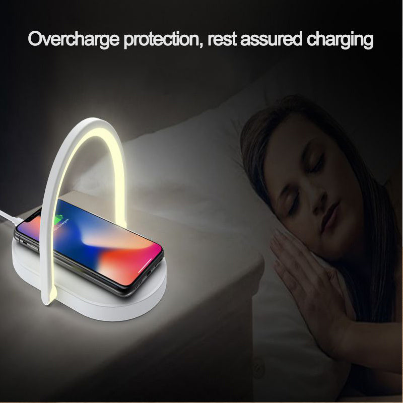 Foldable Wireless Charger Night Light Wireless Charging Station