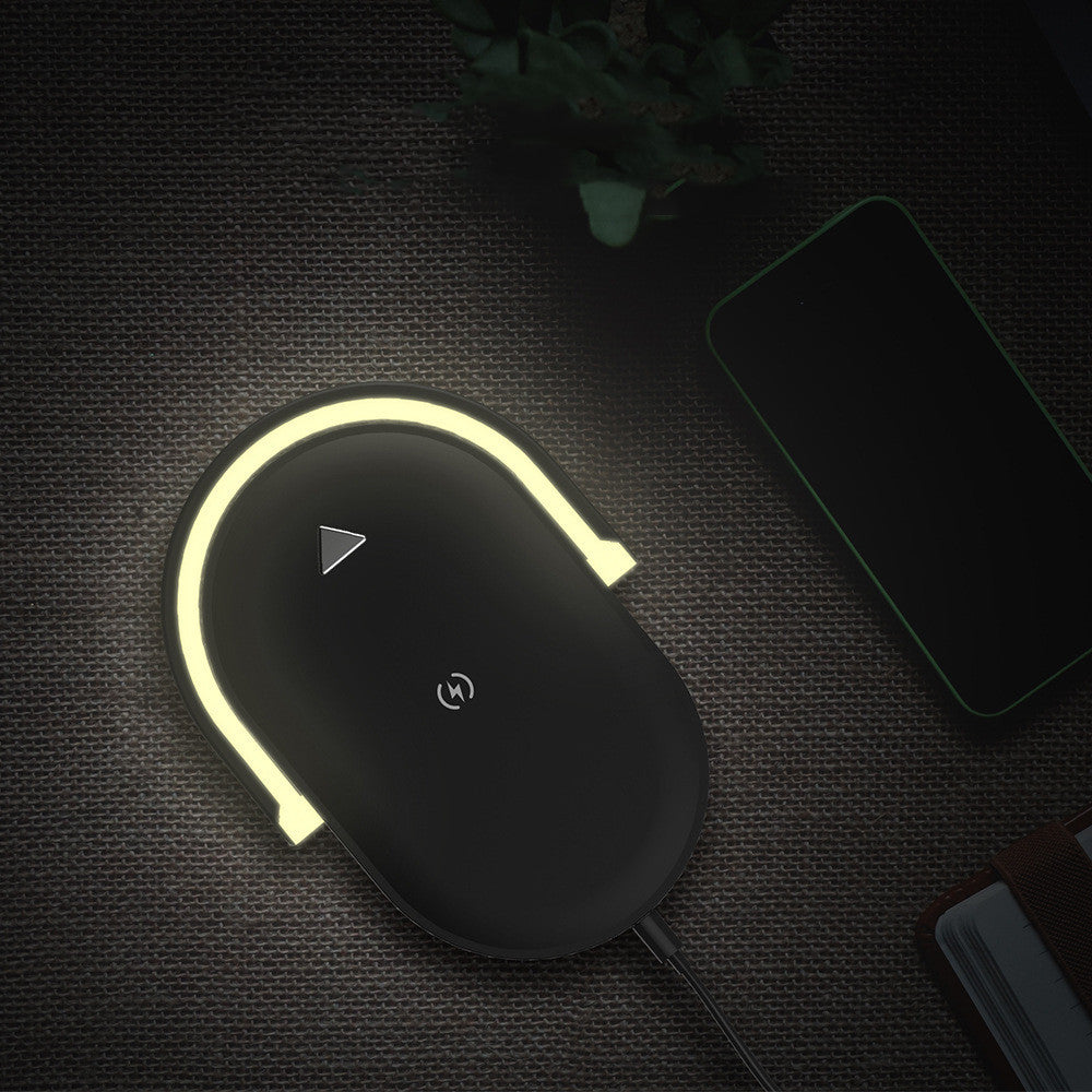 Foldable Wireless Charger Night Light Wireless Charging Station