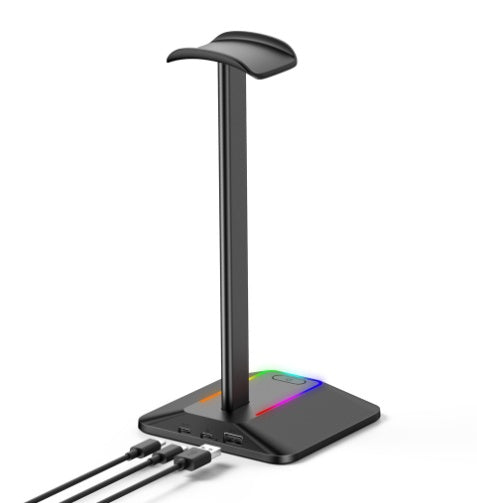 Dual Output Colorful Headwear Headset stand