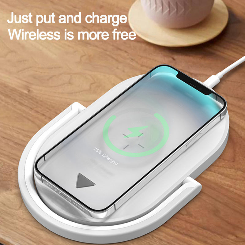 Foldable Wireless Charger Night Light Wireless Charging Station