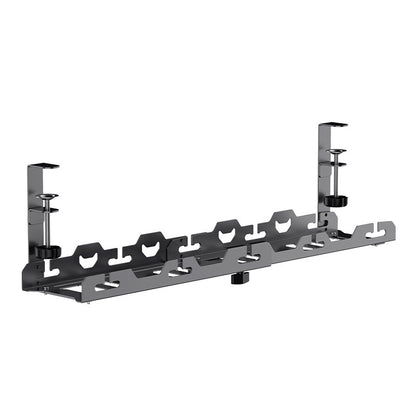 Punch-free Carbon Steel Under Desk Cable Management Rack