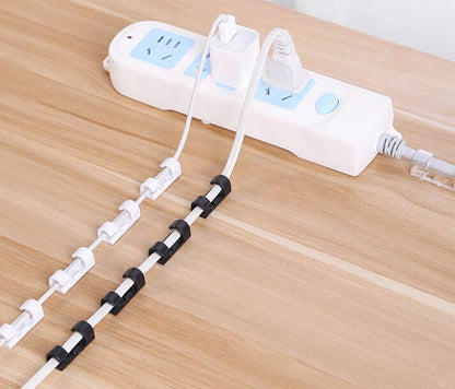 Self-adhesive Wire Line Management Wire Holder Cable Clamp