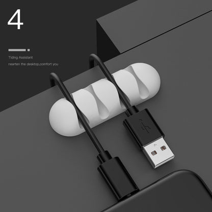Smart Cable Holder Silicone Flexible Cable Winder Wire Organizer