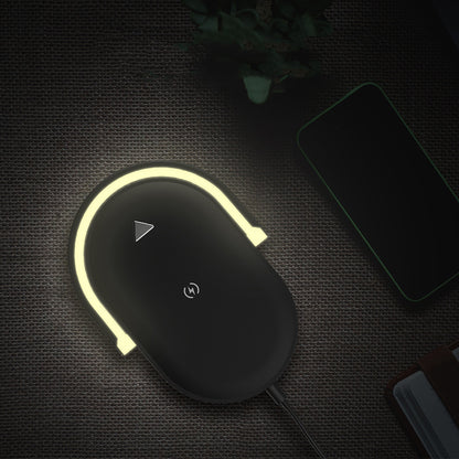 Foldable Wireless Charger Night Light Wireless Charging Station